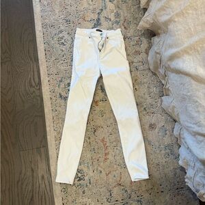 Abercrombie White Women's Skinny Jeans